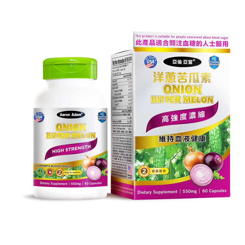 Onion Bitter Melon - 60 Capsules