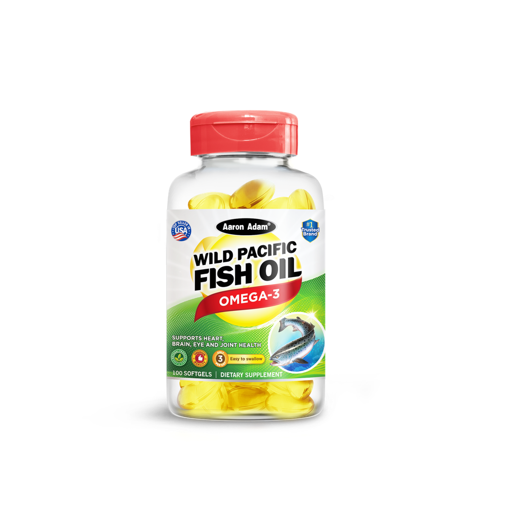 Wild Pacific Fish Oil - 100 Softgels