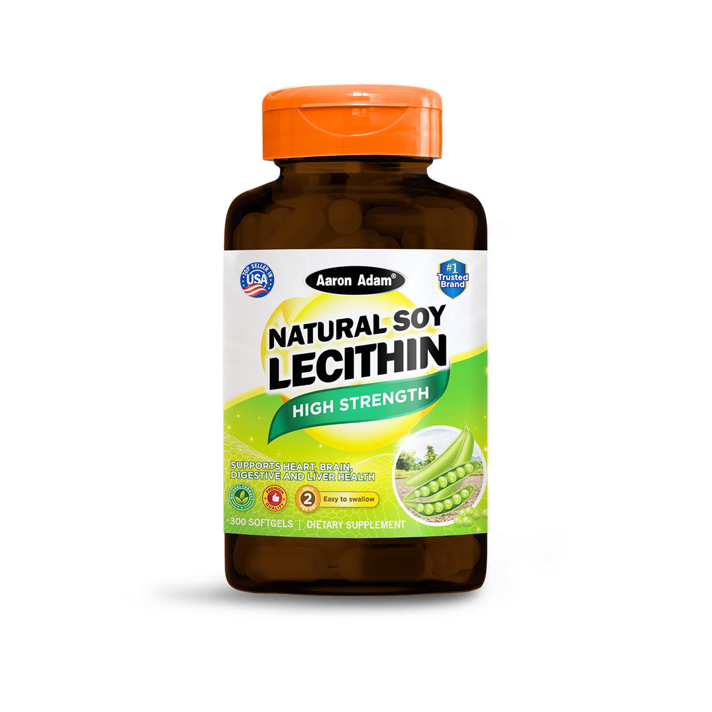 Natural Soy Lecithin - 300 Softgels