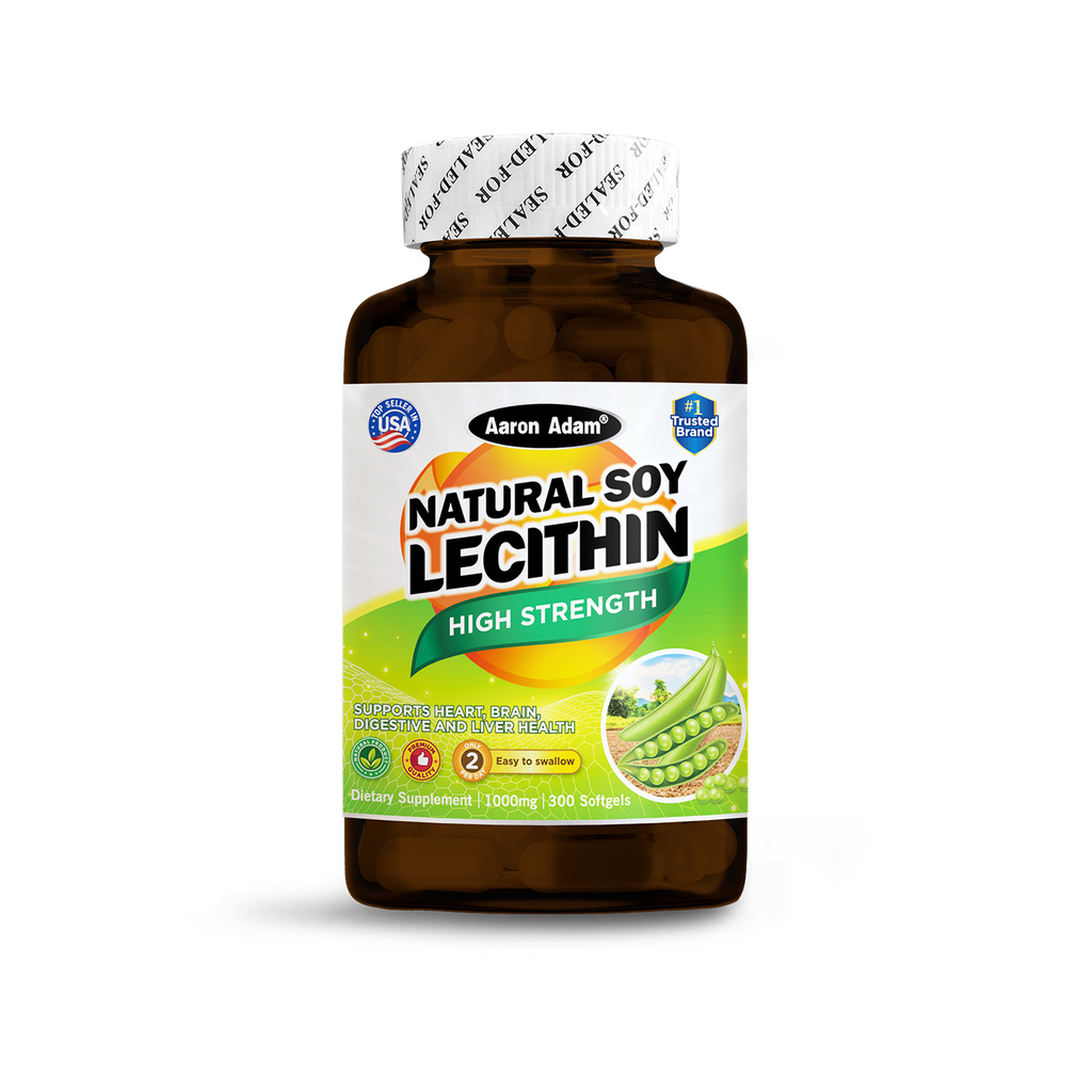Natural Soy Lecithin - 300 Softgels