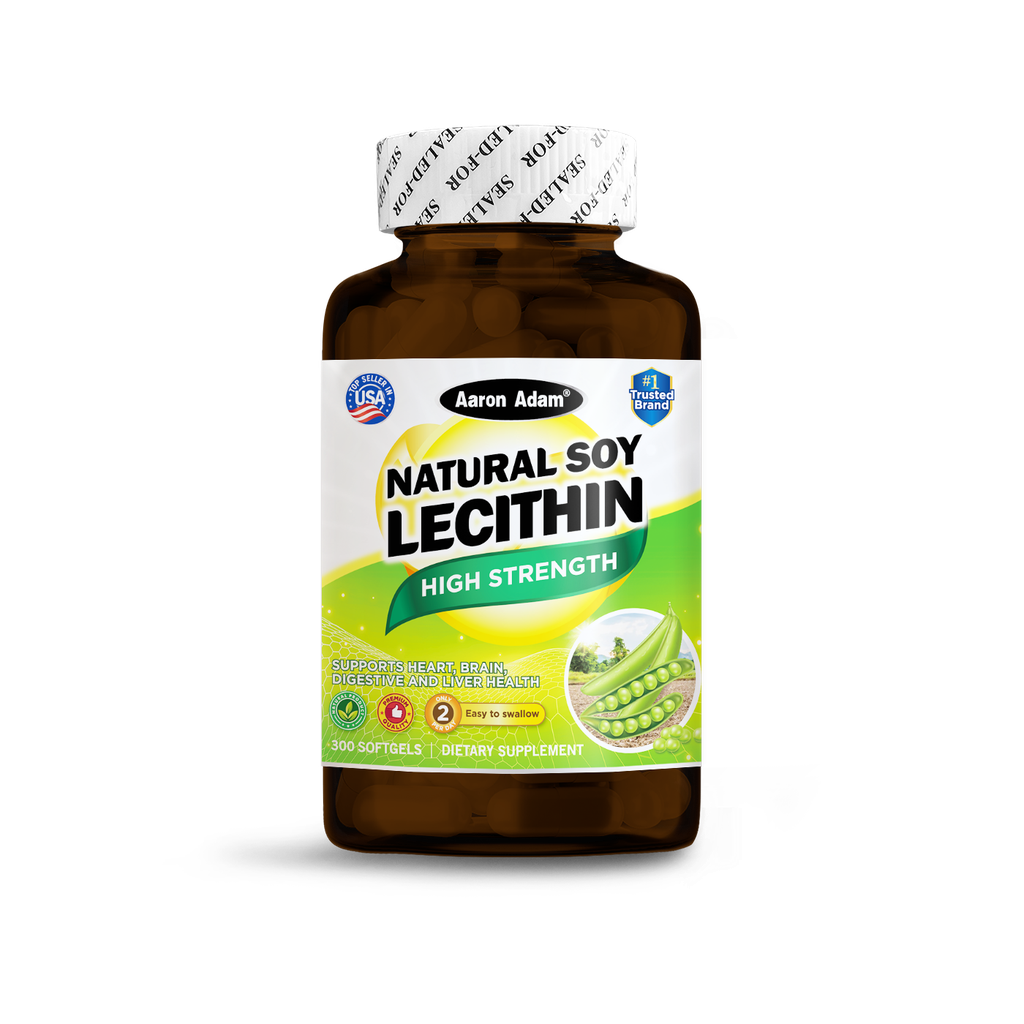 Natural Soy Lecithin - 300 Softgels