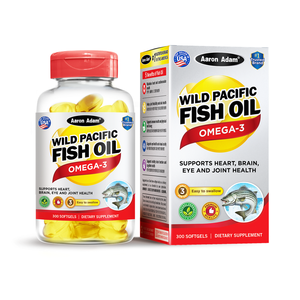 Wild Pacific Fish Oil - 300 Softgels