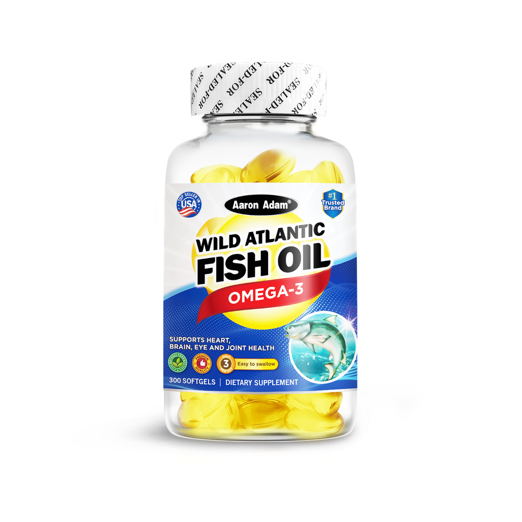 Wild Atlantic Fish Oil - 300 Softgels