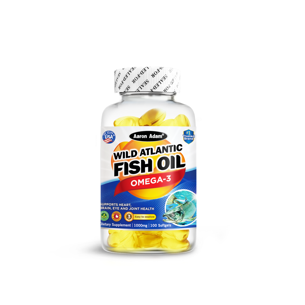Wild Atlantic Fish Oil - 100 Softgels