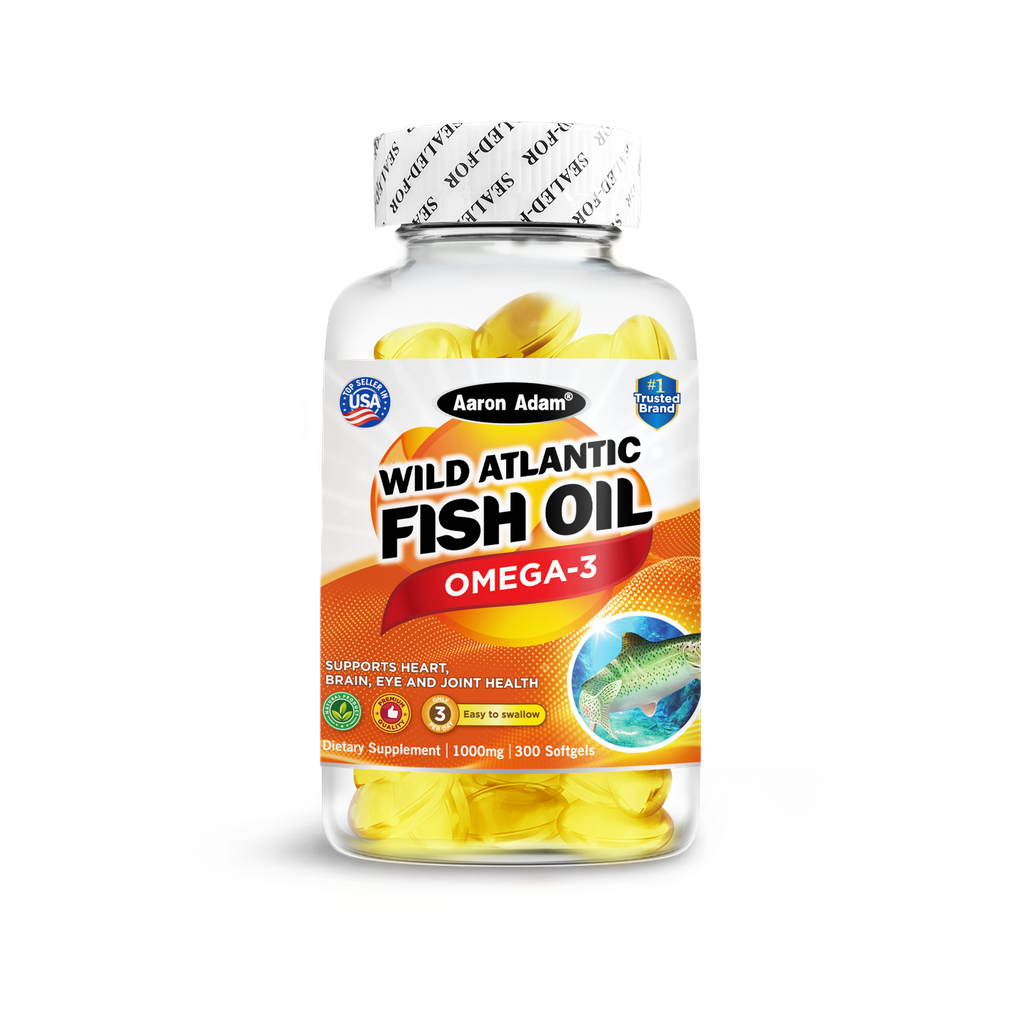 Wild Atlantic Fish Oil - 300 Softgels