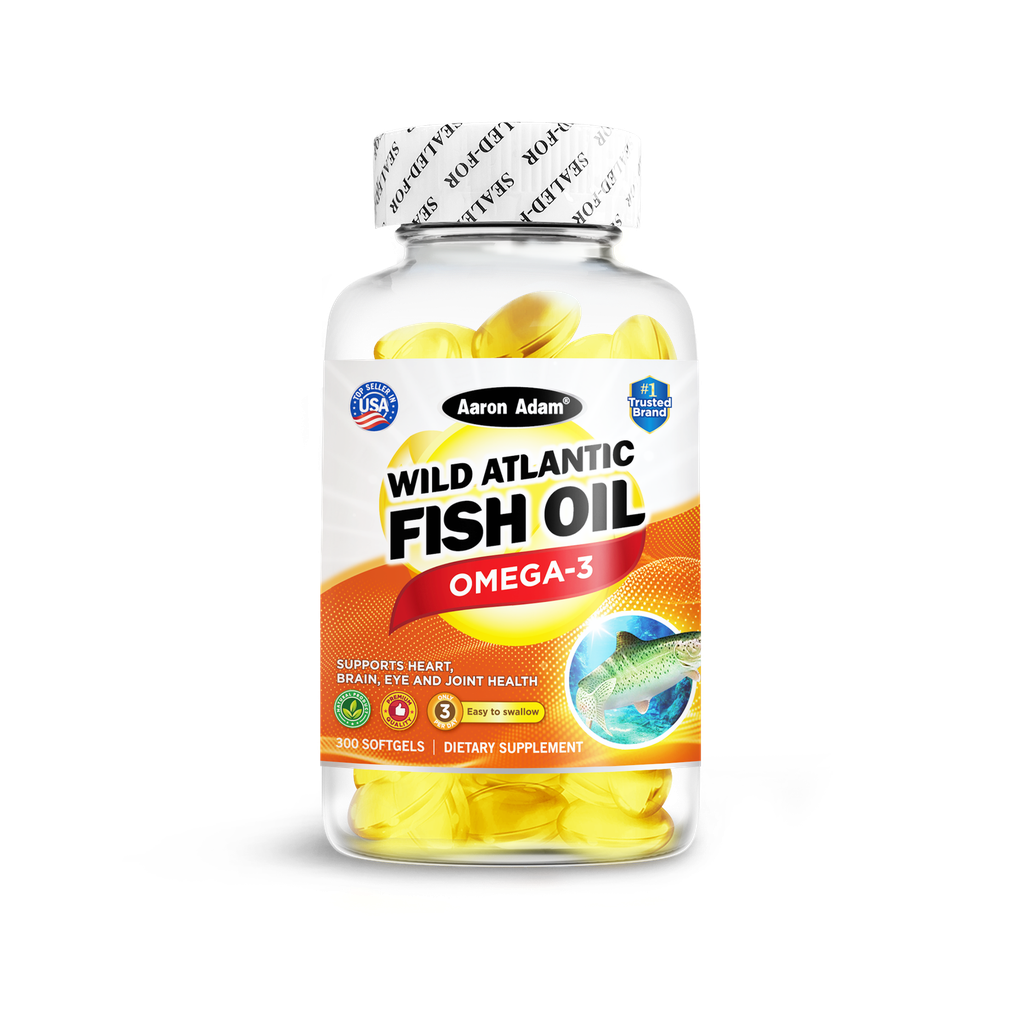 Wild Atlantic Fish Oil - 300 Softgels