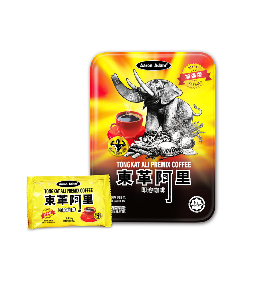 Tongkat Ali Premix Coffee (Ultra Formula) - 15g × 8sachets