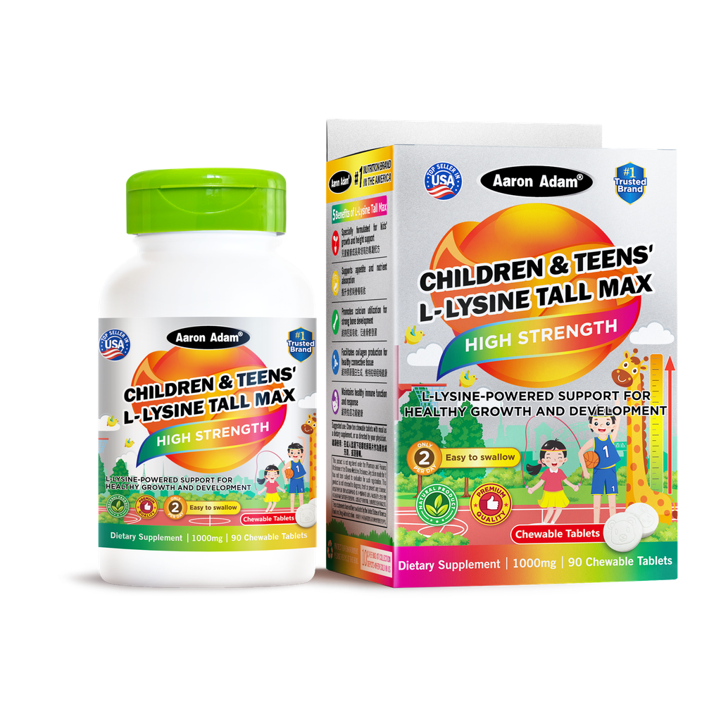 Children & Teens’ L-Lysine Tall Max - 90 Chewable Tablets