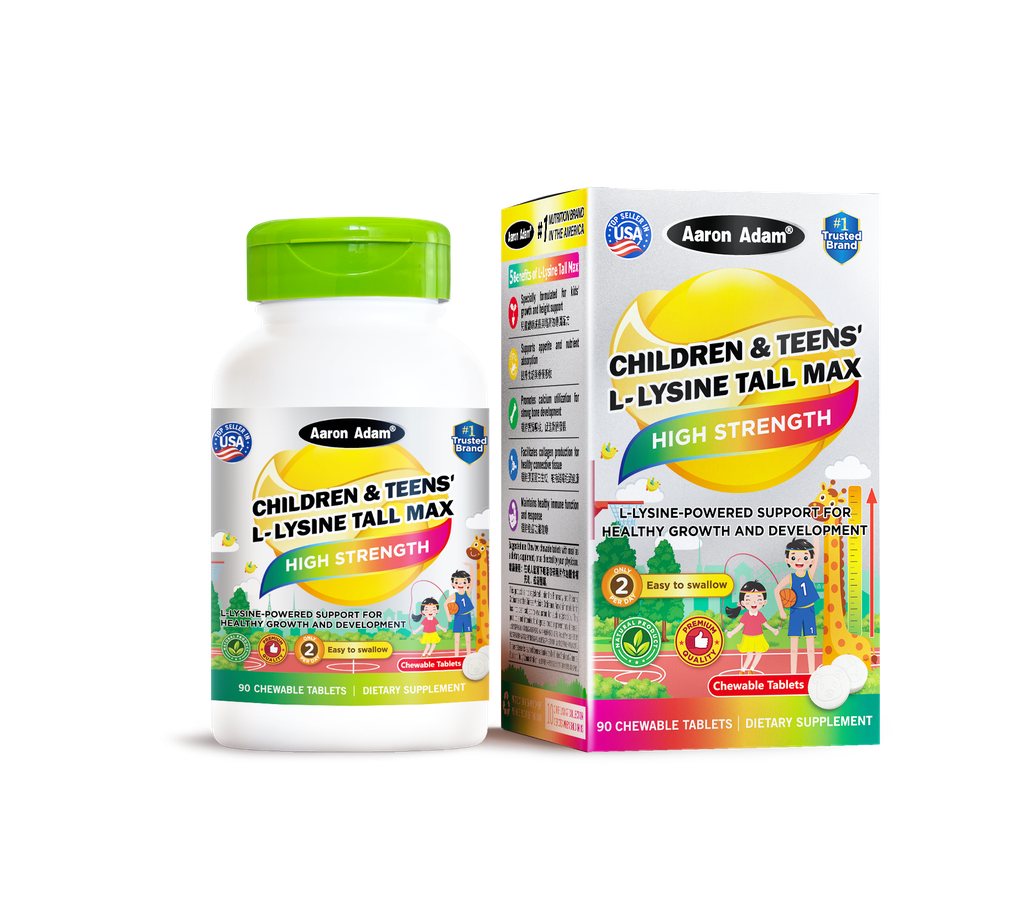 Children & Teens’ L-Lysine Tall Max - 90 Chewable Tablets
