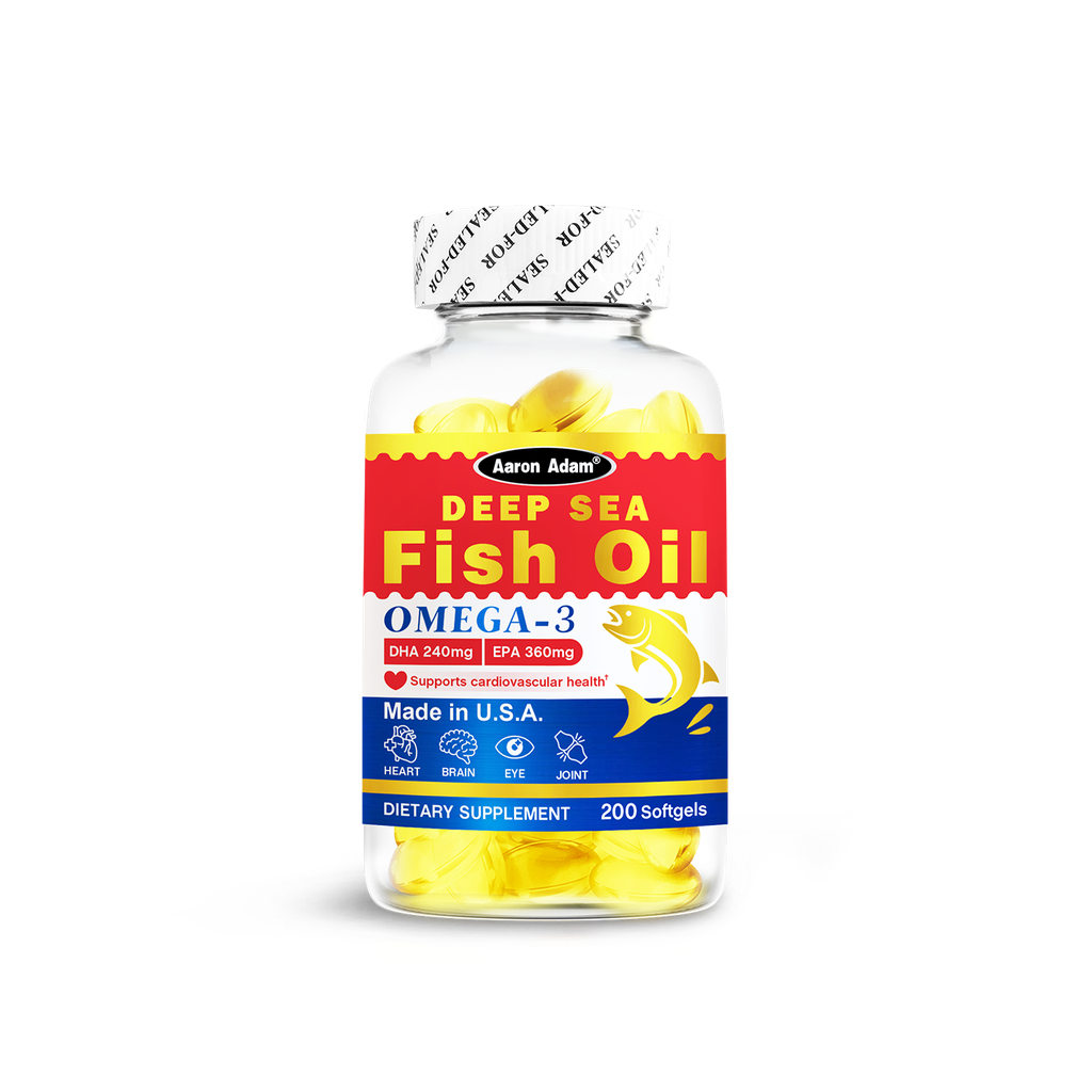 Deep Sea Fish Oil - 200 Softgels