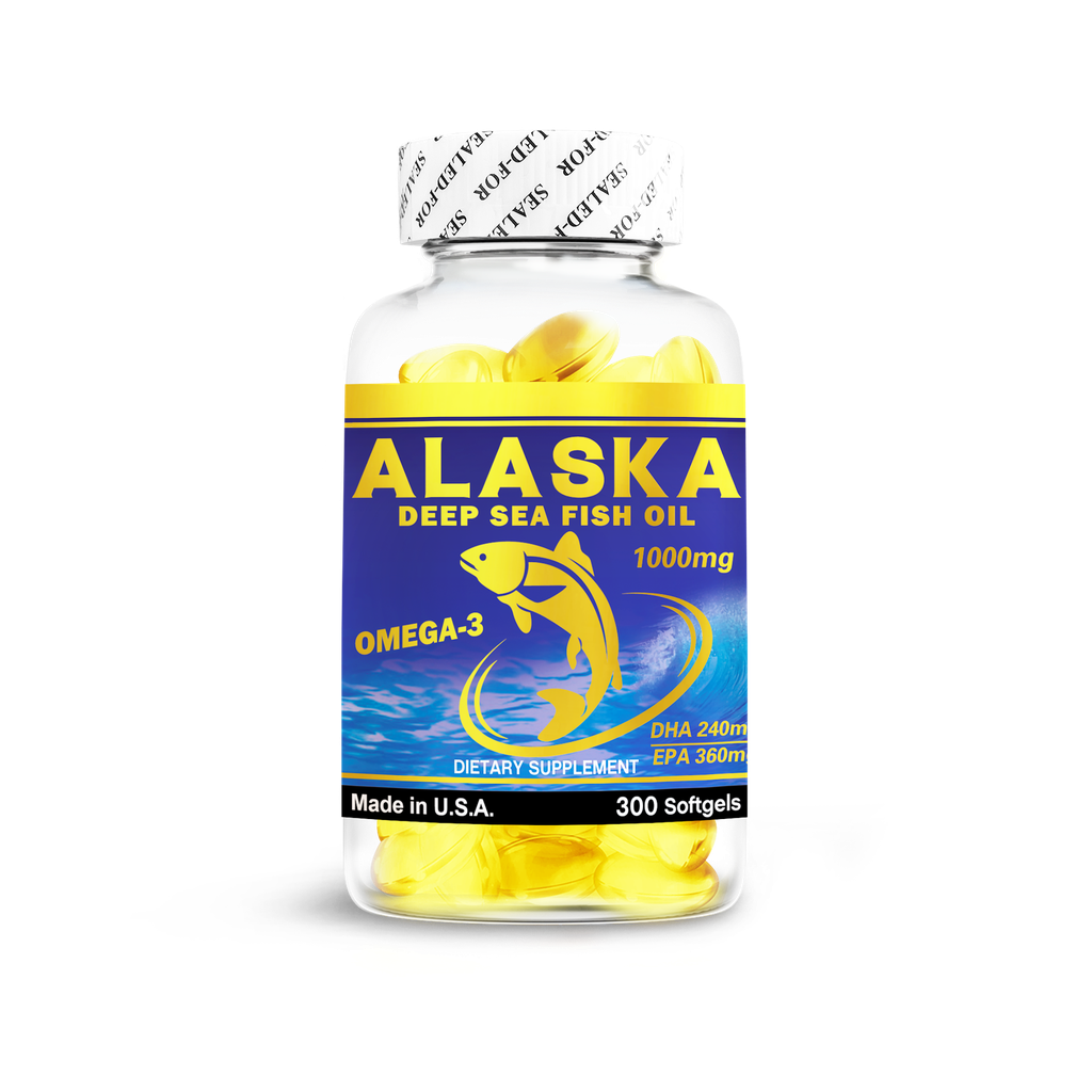 Alaska Deep Sea Fish Oil - 300 Softgels