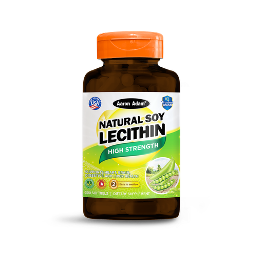 [A6] Natural Soy Lecithin - 300 Softgels