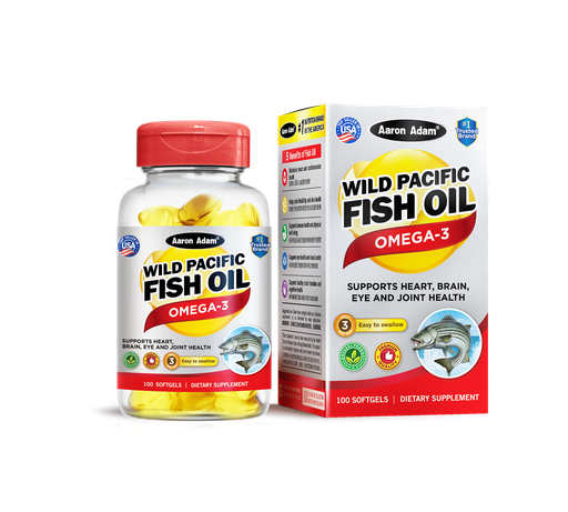 [A12] Wild Pacific Fish Oil - 100 Softgels