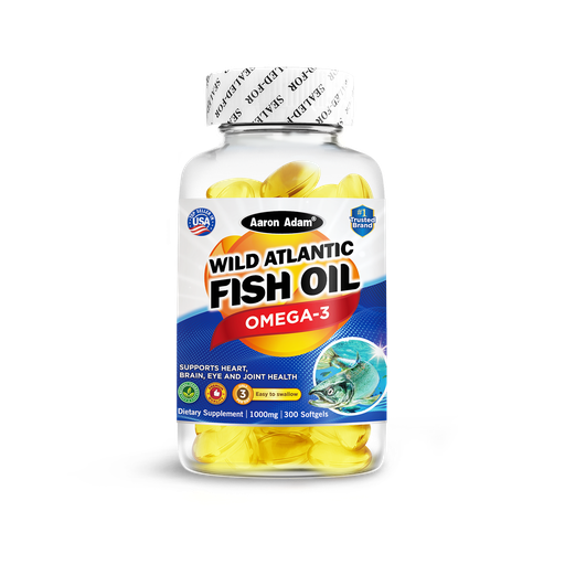 [A8] Wild Atlantic Fish Oil - 300 Softgels