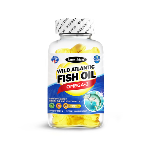 [A8] Wild Atlantic Fish Oil - 300 Softgels