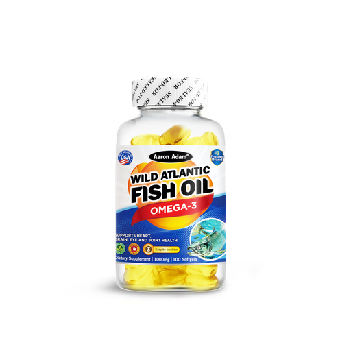 [A9] Wild Atlantic Fish Oil - 100 Softgels