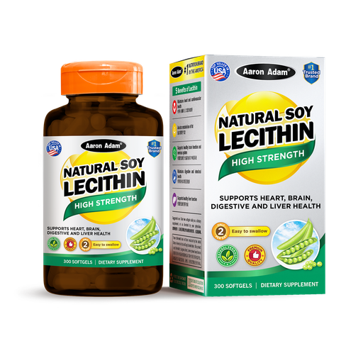 [A13] Natural Soy Lecithin - 300 Softgels