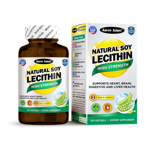 [A13] Natural Soy Lecithin - 300 Softgels