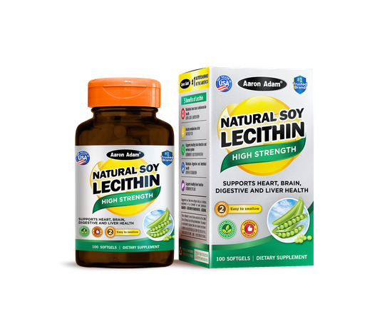 [A15] Natural Soy Lecithin - 100 Softgels