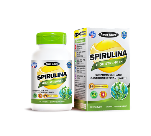 [A68] Spirulina - 100 Tablets