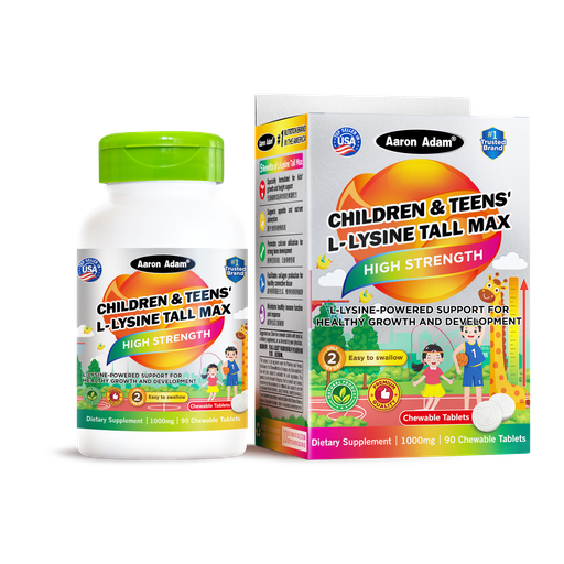 [A81] Children & Teens’ L-Lysine Tall Max - 90 Chewable Tablets