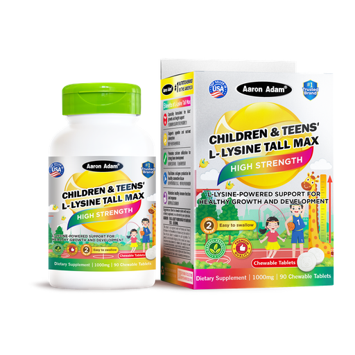 [A81] Children & Teens’ L-Lysine Tall Max - 90 Chewable Tablets