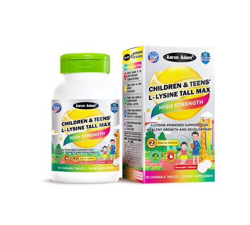 [A81] Children & Teens’ L-Lysine Tall Max - 90 Chewable Tablets