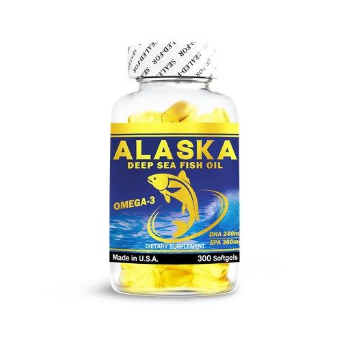 Alaska Deep Sea Fish Oil - 300 Softgels